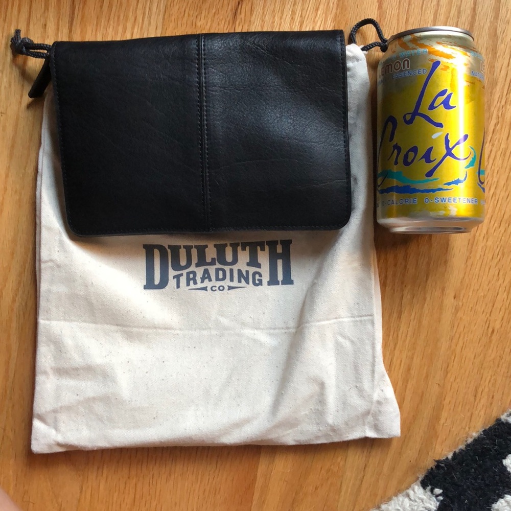 New! Black wallet/wristlet/shoulder bag